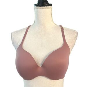 Victoria’s Secret Incredible Perfect Shape Convertible Back Bra SZ 32DD Mauve